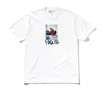 Butter Goods x Madlib Bomb Shelter T-Shirt White