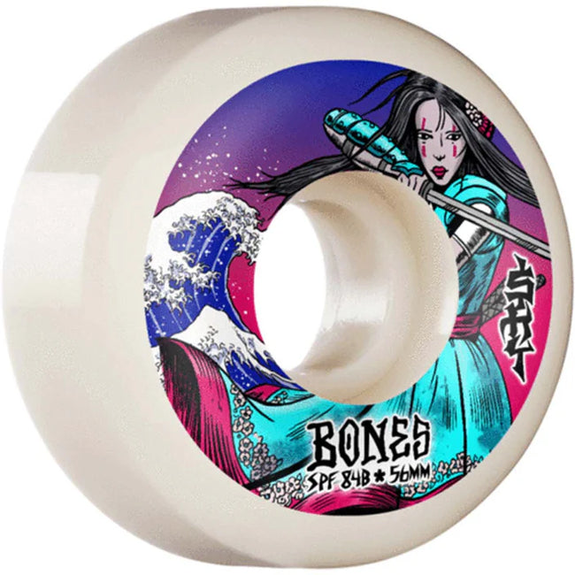 Bones SPF Brown Warrior P5 Sidecut 84B 54mm