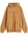 Butter Goods Nylon Logo Applique Hoodie Brown