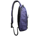 Butter Goods Express Shoulder Bag Navy/Plaid