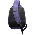 Butter Goods Express Shoulder Bag Navy/Plaid