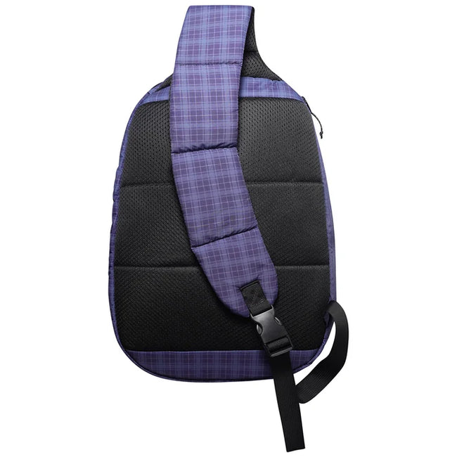 Butter Goods Express Shoulder Bag Navy/Plaid