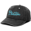 Butter Jive Pinch Front Cap Black