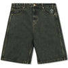 Butter Lock Baggy Denim Shorts Washed Ivy