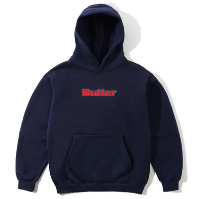 Butter Goods Outline Logo Hood Navy