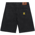 Butter Patch Pocket Denim Shorts Faded Black