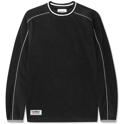 Butter Goods Polar Fleece Crewneck Black