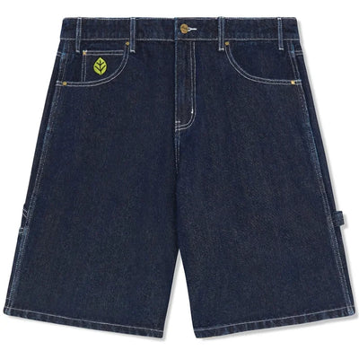 Butter Weathergear Heavy Weight Denim Shorts Dark Indigo