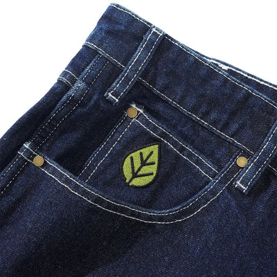 Butter Weathergear Heavy Weight Denim Shorts Dark Indigo