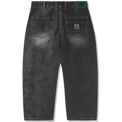 Butter Goods Wide Cut Denim Jeans Washed Black