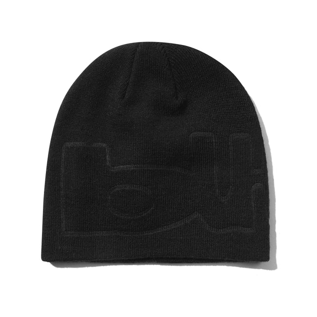 Butter Goods Warped Skully Beanie Black