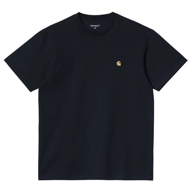 Carhartt WIP Chase T-Shirt Dark Navy/Gold