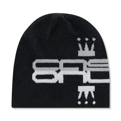 Cash Only Crown Skully Beanie Black