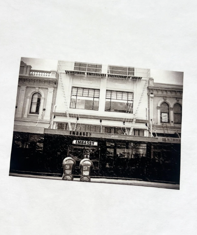 Embassy 176 Photo Tee White