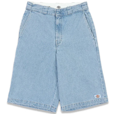 Dickies 42283 13" Denim Loose Fit Multi Pocket Short Light Indigo