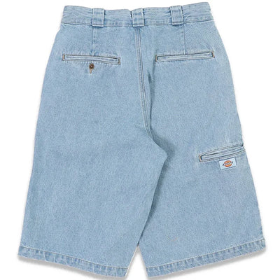 Dickies 42283 13" Denim Loose Fit Multi Pocket Short Light Indigo