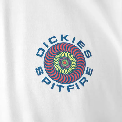 Dickies X Spitfire Tee White