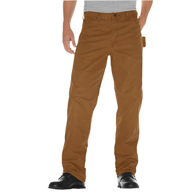Dickies Sanded Duck Utility Jean Rinsed Brown