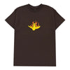 Krooked Fire Bird Tee Dark Chocolate