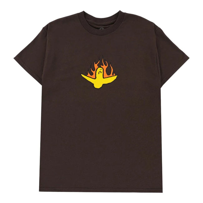 Krooked Fire Bird Tee Dark Chocolate