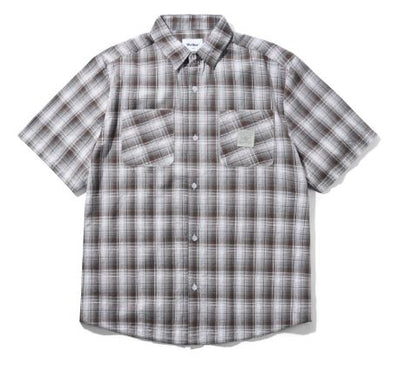 Butter Goods Equipment S/S Shirt Brown