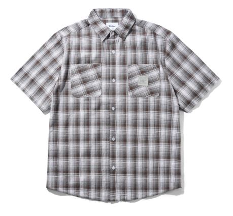 Butter Goods Equipment S/S Shirt Brown