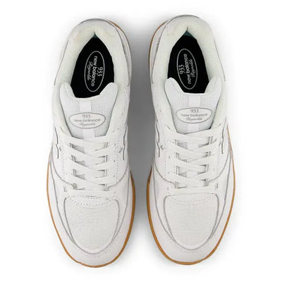 New Balance Numeric Andrew Reynolds 933 Shoe White w Gum