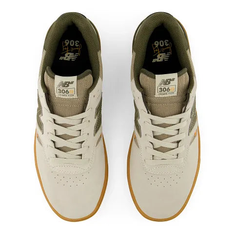 New Balance Numeric Jamoe Foy 306C Shoe White w Gum