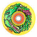 Slime Balls Gator Swamp Spew Light Ups Wheel Yellow 60mm/78a w Bronson G2 Bearings