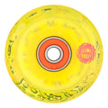 Slime Balls Gator Swamp Spew Light Ups Wheel Yellow 60mm/78a w Bronson G2 Bearings