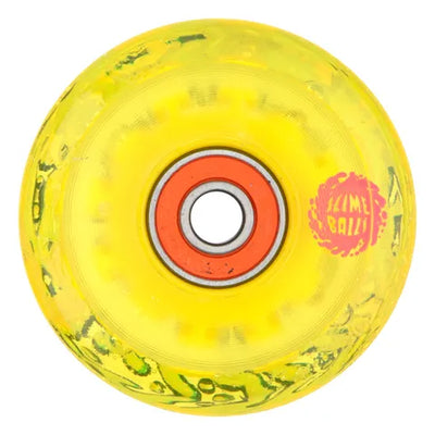 Slime Balls Gator Swamp Spew Light Ups Wheel Yellow 60mm/78a w Bronson G2 Bearings