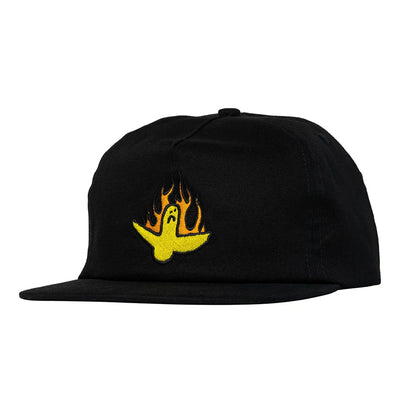 Krooked Firebird Snapback Black