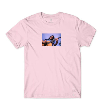 Girl x Spike Photo Series Kim Deal T-Shirt Pink