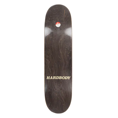 Hardbody Logo Deck Black 8.25"