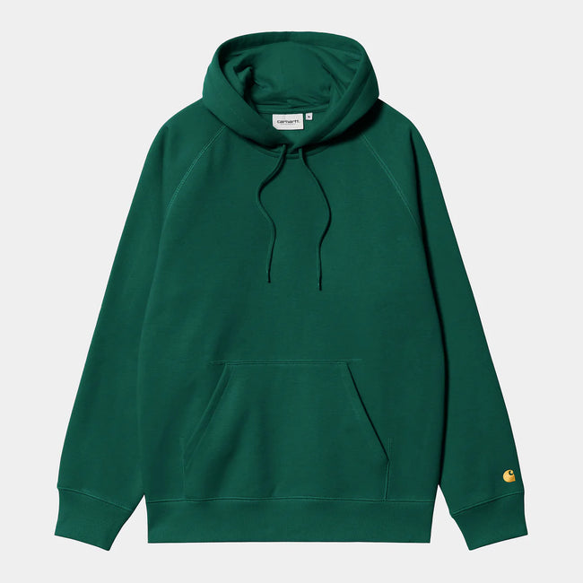 Carhartt WIP Hooded Chase Sweat Chervil/Gold