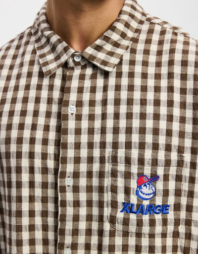 Xlarge Smile SS Shirt Brown