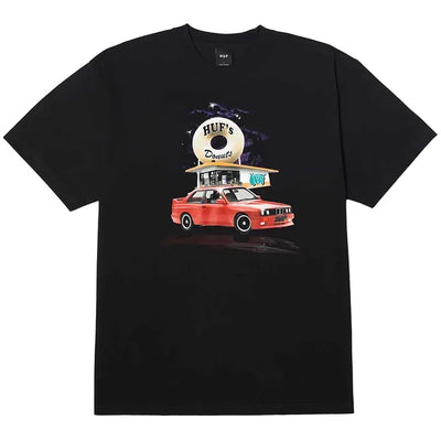 Huf Drive Thru T-Shirt Black