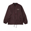 HUF SET H Coach Jacket Eggplant