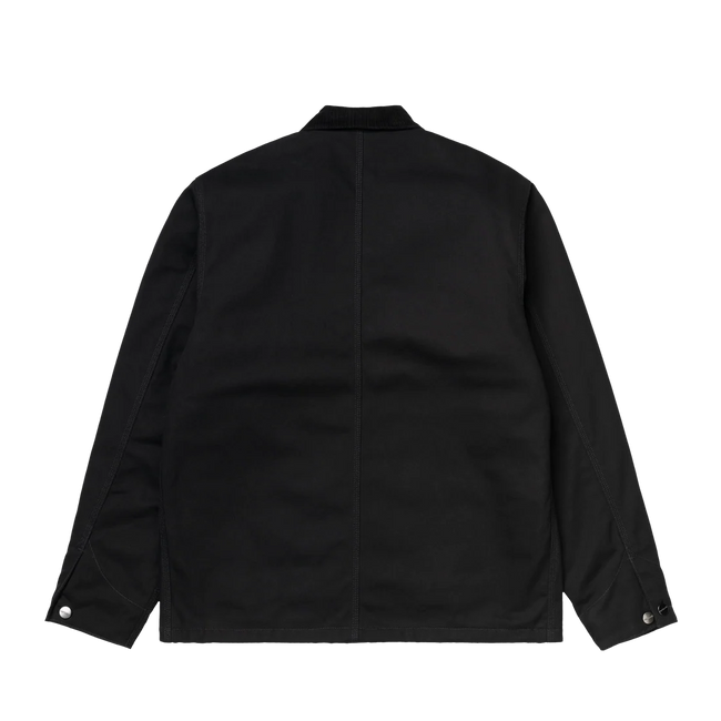 Carhartt Michigan Coat Black/Black Rigid Blanket Lined