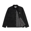 Carhartt Michigan Coat Black/Black Rigid Blanket Lined