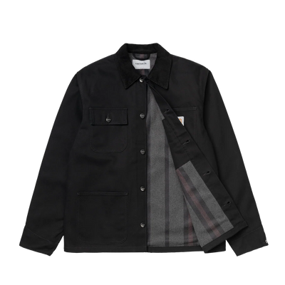 Carhartt Michigan Coat Black/Black Rigid Blanket Lined