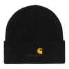 Carhartt American Script Beanie - Black