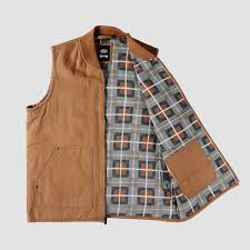 Dickies X Thrasher Vest Brown Duck