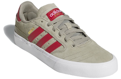 Adidas Busenitz Vulc II Silver Pebble / Team Victory Red / Cloud White