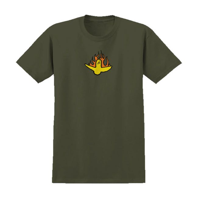 Krooked Firebird T-Shirt Military Green