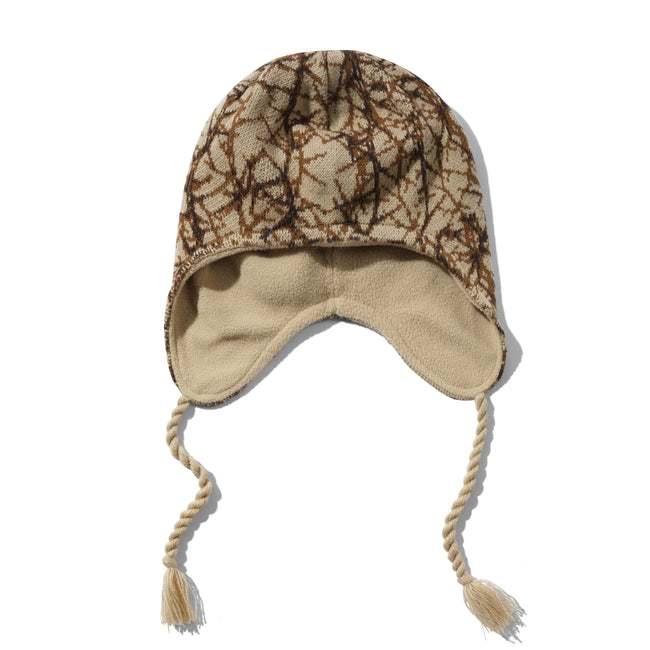 Butter Goods ear Flap Beanie Thorn