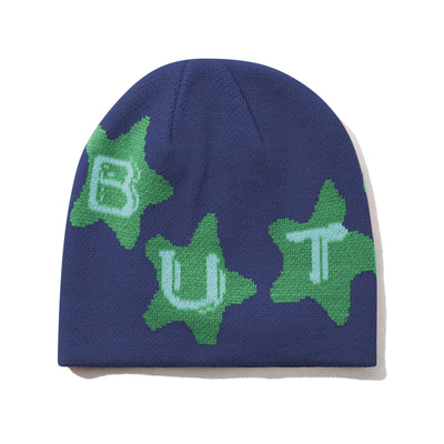 Butter Goods Stars Skully Beanie Navy
