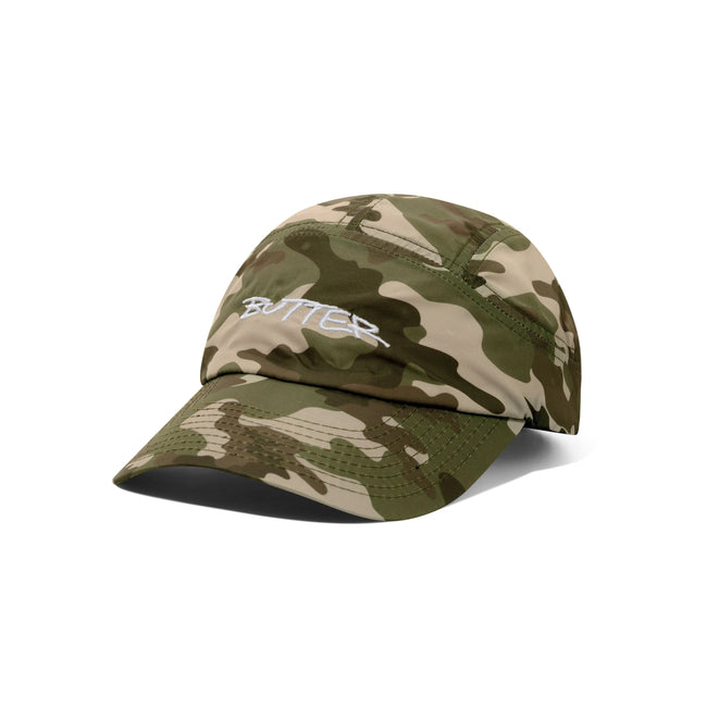 Butter Goods Stride Running Cap Woodland Camo