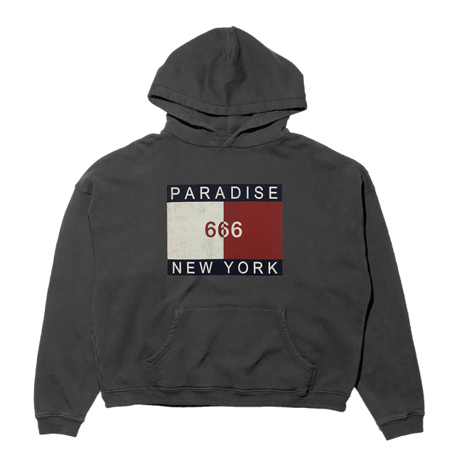 Paradise NYC Hellfiger Hood Vintage Black