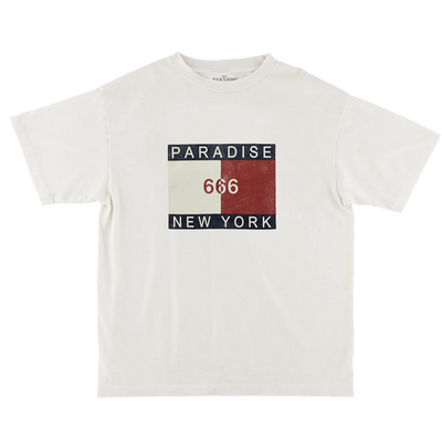 Paradise NYC Hellfiger Tee Off White